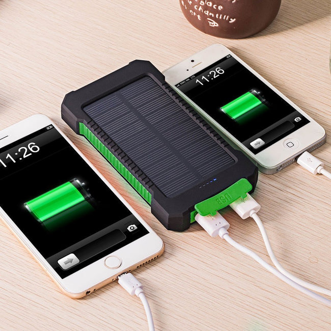 Universal Ultra-thin Mobile Phone Solar Charger Camping Lights Hover Image