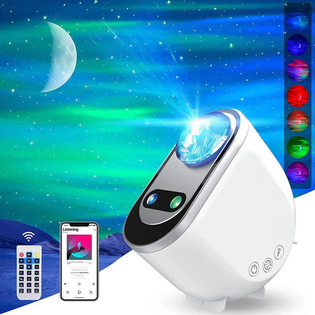 Aurora Borealis Starlight Projectors LED Galaxy Star Atmosphere Galaxy Night Light Home Bedroom Sky Moon Lamp Room Decor Gift Main Image