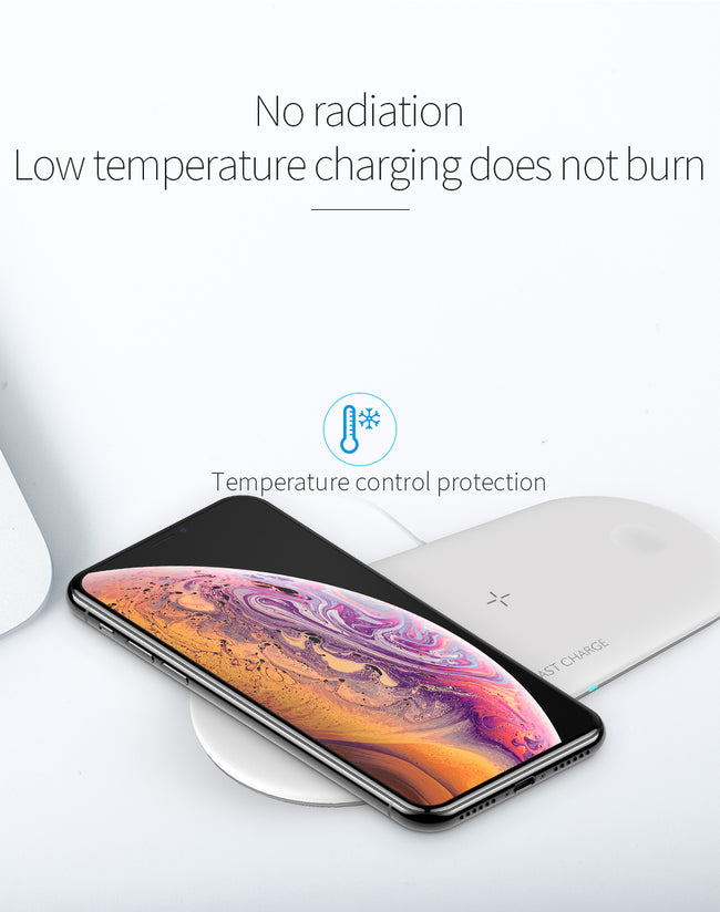Compatible with Apple, Mobile phone desktop wireless charging three-in-one iwatch charger Main Image
