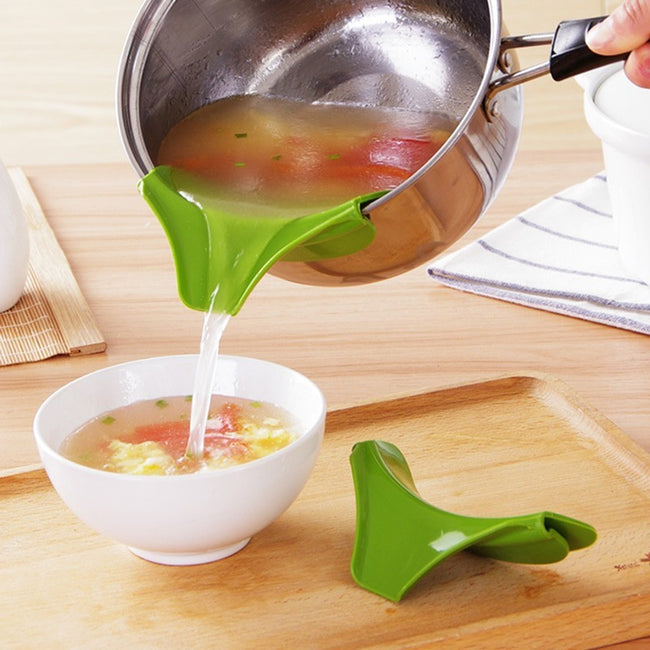 Silicone Soup Funnel Kitchen Gadget Tools Hover Image