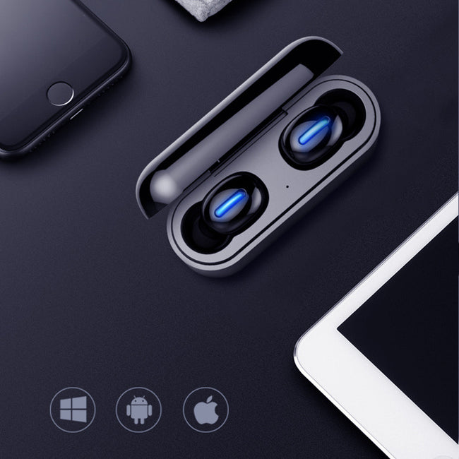 Binaural Mini Bluetooth Headset Main Image