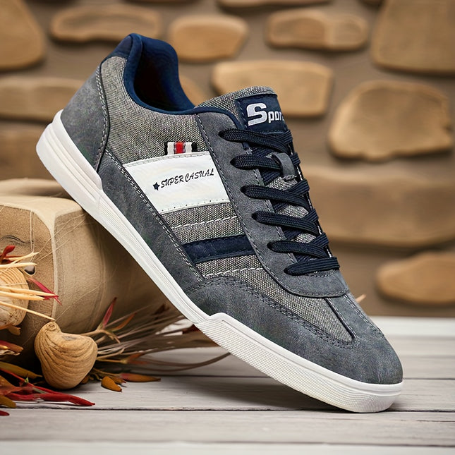 Mens Casual Streetwear Sneakers Breathable Low Top Shoes