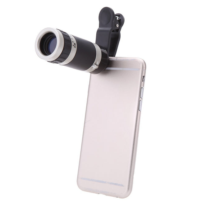 Optical 8X Telescopic Lens For Phones Hover Image