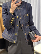 Early Autumn New Denim Short Coat