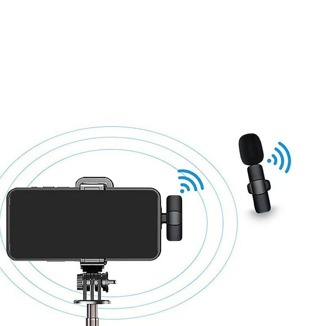 Wireless Lavalier Microphone Drag Two Outdoor Main Image