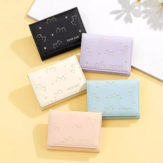 New Short Folding Small Wallet Women's Niche Main Image