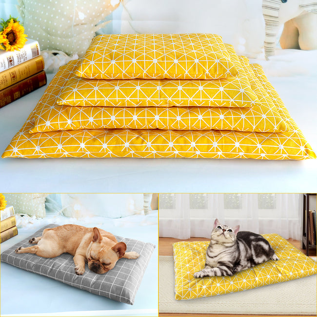 Winter Dog Bed House Soft Pet Dog Beds Mat Hover Image