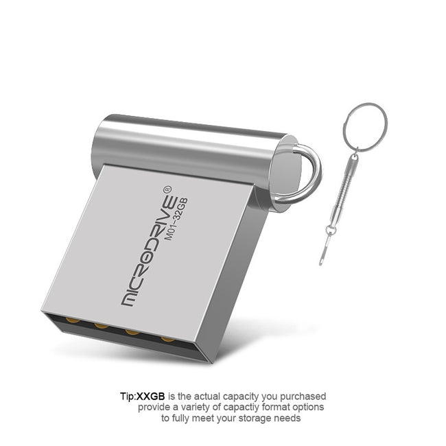 Mini Metal USB Flash Drive Hover Image