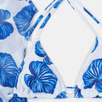 European And American Sexy Blouse Single Yarn Split Swimsuit Women's Bikini