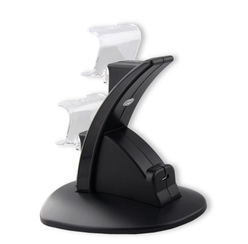 Dual USB Charge Dock Stand USB Charging Dock Station Stand With usb charging cable ForPlaystation 4 PS4 controllers Main Image