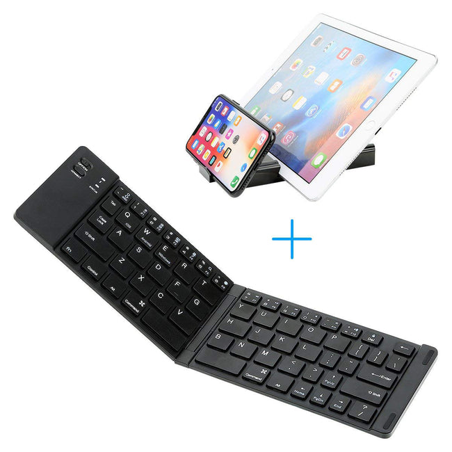 Folding Metal Bluetooth Foldable Keyboard Mini Bluetooth Wireless Main Image