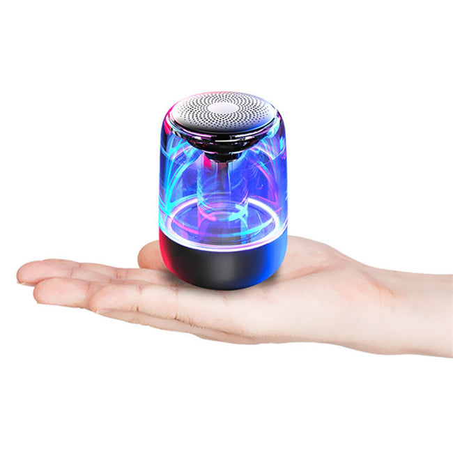 Portable Speakers Bluetooth Column Wireless Bluetooth Speaker Powerful Bass Radio with Variable Color LED Light Main Image