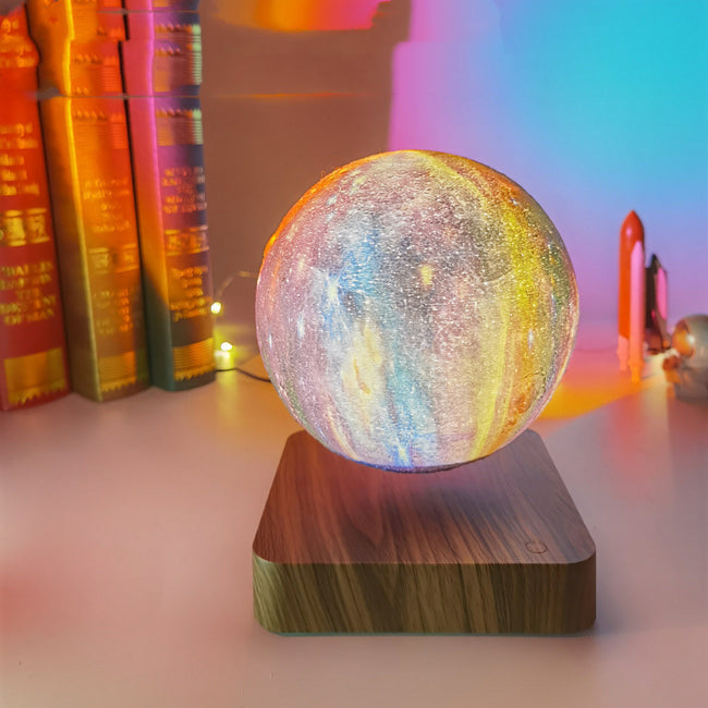 Magnetic Levitation Galaxy Decorative Light Hover Image