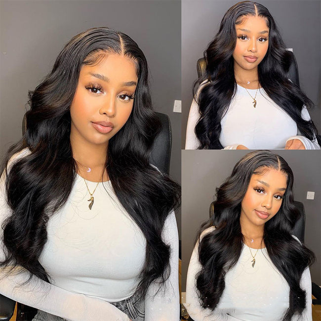 Body Wave Human Hair Lace Front Wigs Hover Image