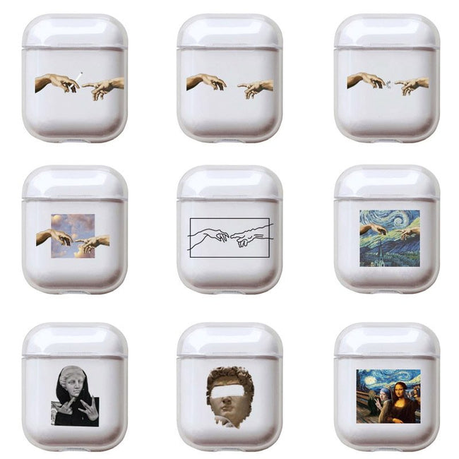 Compatible with Apple, Transparent airpods protective cover Hover Image