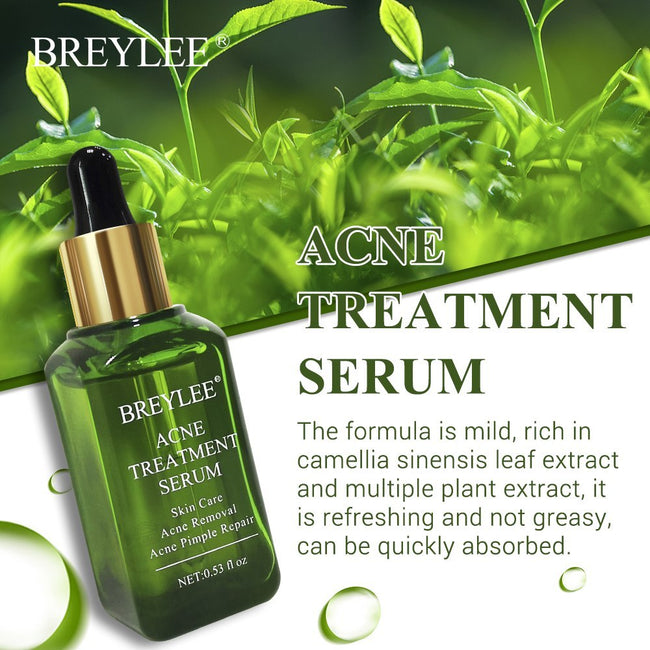 BREYLEE Acne Treatment Serum Face Facial Anti Acne Scar Removal Cream Skin Care Whitening Repair Pimple Remover For Acne Main Image