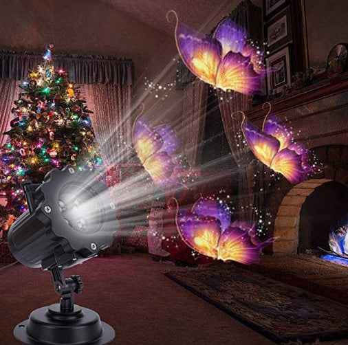 Christmas Decoration Outdoor Led Laser Projector Light Hover Image