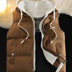 Coffee fake two piece vest / PK M