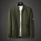 Men's Baseball Collar Casual Jacket Spring And Autumn Coat Men