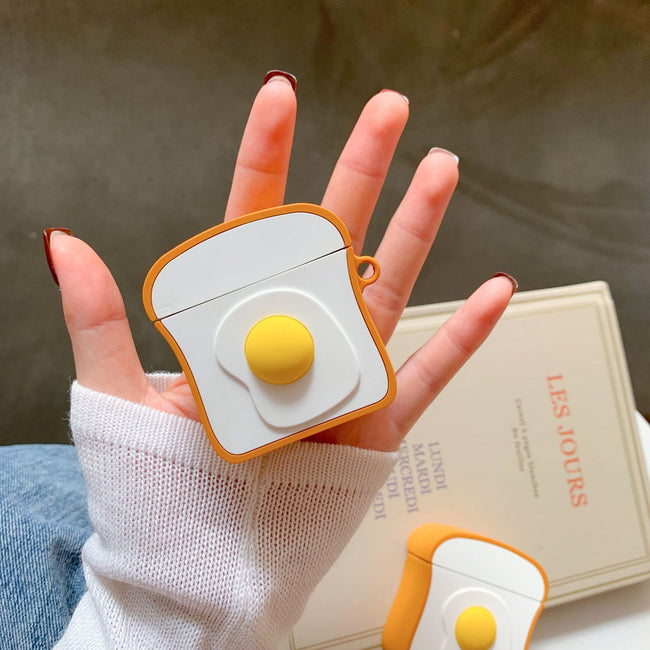 Compatible with Apple, Breakfast Egg Toast Airpod Case Main Image
