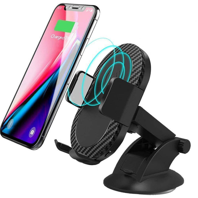 PURERADIAN Tm  Wireless Fast Charge Car Phone Holder Hover Image