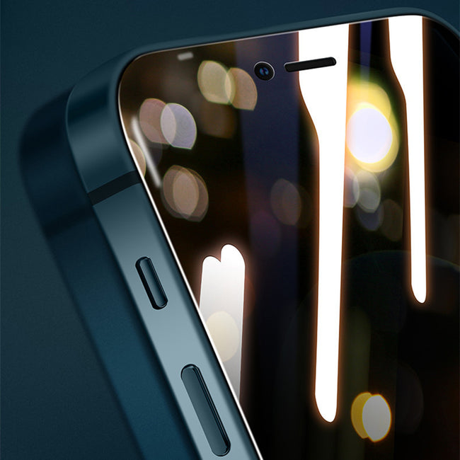 Compatible with Apple , Anti-peeping Toughened Film For Mobile Phones Hover Image