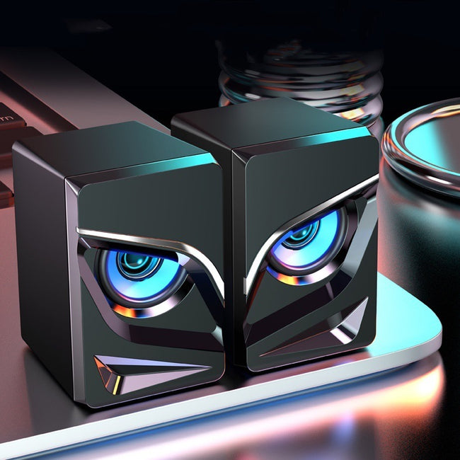 Desktop Computer Sound Bar Speakers with Compact Maneuverable Size Bluetooth Speaker Hover Image