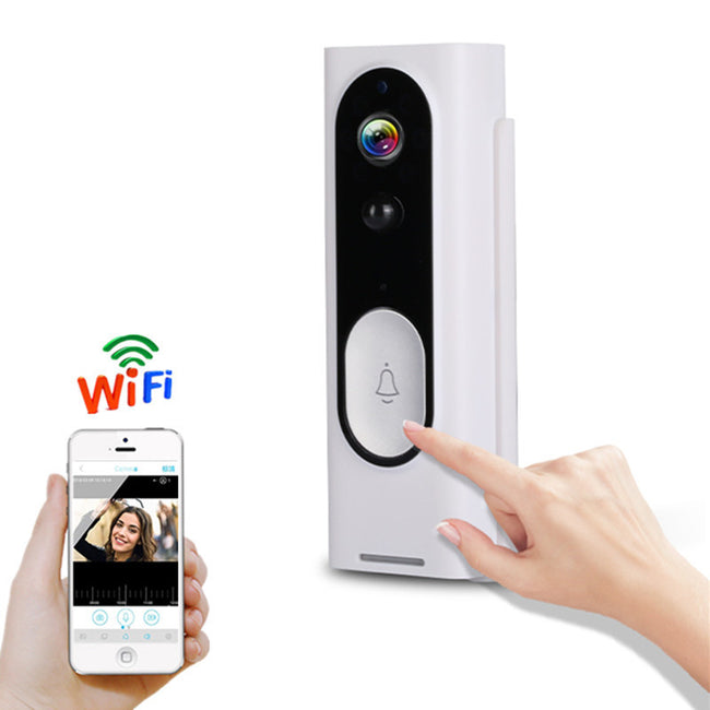 Smart Home Security Remote Monitoring Camera Voice Intercom 1080P Wireless WiFi Video Doorbell Hover Image