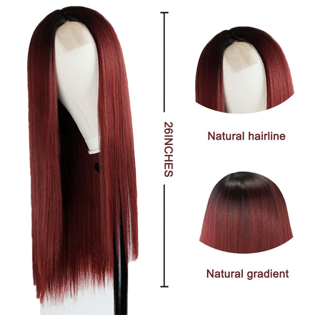 Wigs Fade Into Long Straight Hair Main Image