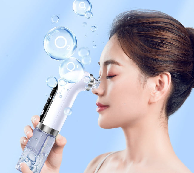 Blackhead Remover Pore Vacuum Cleaner Upgraded Blackhead Vacuum Rechargeable Face Vacuum Comedone Extractor Tool For Blackhead Hover Image