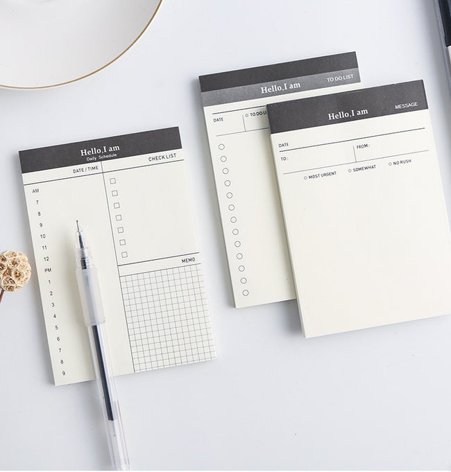 Business Day Planner, Notepad, Tear Pad, Office Desk Agenda Memo Hover Image