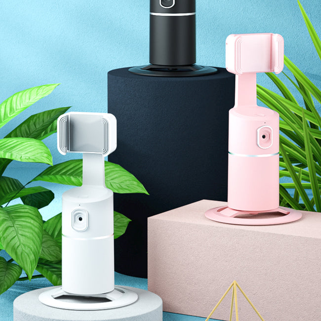 Smart Face Recognition Tracking PTZ Mobile Phone Stand Anchor Live Broadcast Stand Hover Image