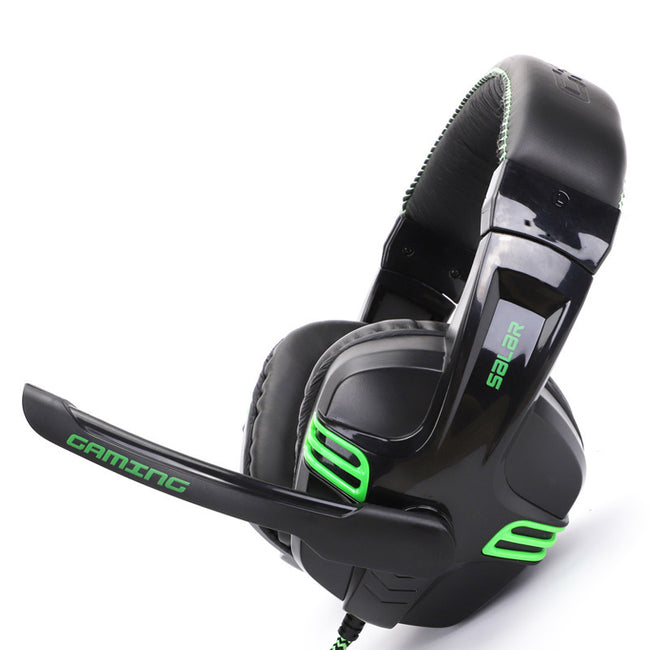Headset Gaming Computer Headset Subwoofer Gaming Headset With Microphone Hover Image