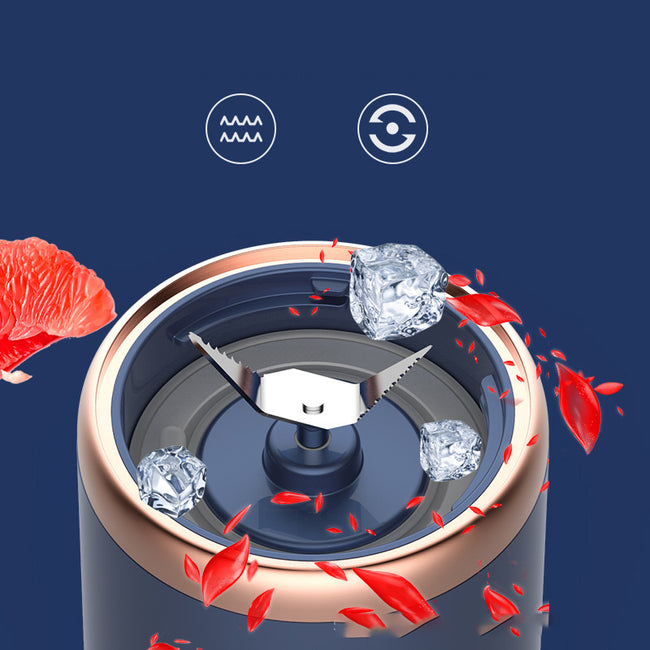 6blade Portable Blender Mini Juicer Cup Extractor Smoothie USB Charging Fruit Squeezer Blender Food Mixer Ice Crusher Portable Juicer Machine Main Image