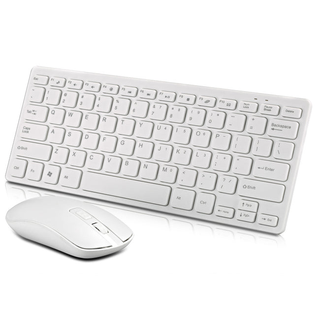 Wireless Keyboard And Mouse Set Chocolate Hover Image