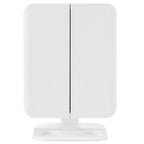 Trifold Makeup Mirror With Light 68 LED Vanity Mirrors 10X Magnifying 180Rotation