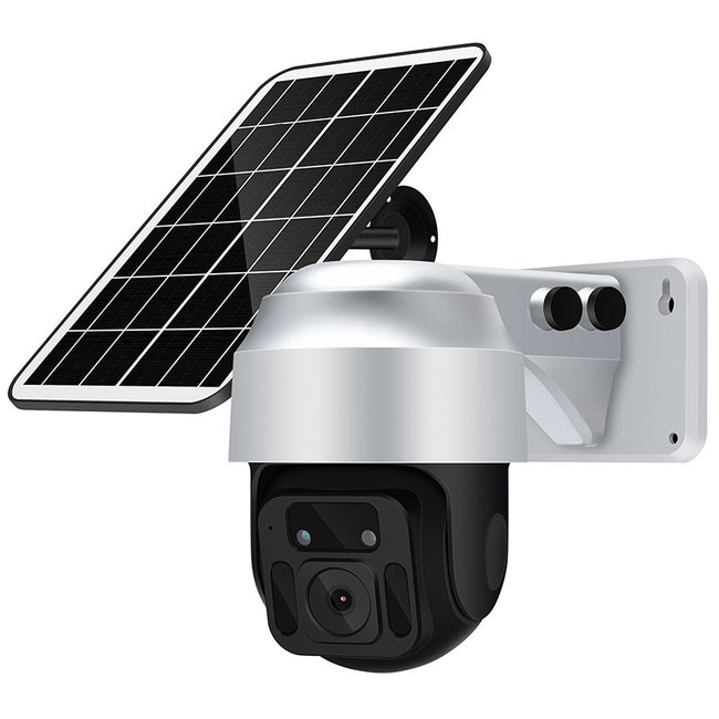 Solar Powered Wireless WiFi Surveillance Camera Hover Image