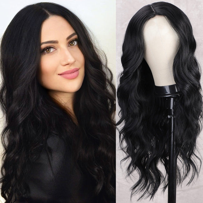 Long Hair Wigs European And American Ladies With Long Curly Hair Main Image