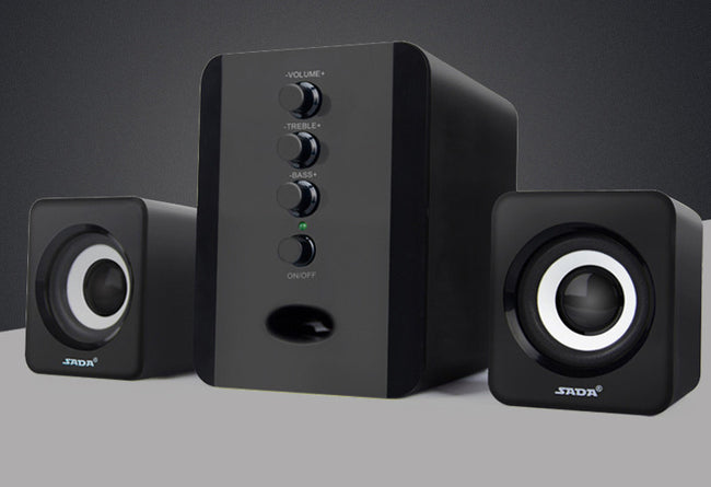 Speakers Computer D-202 Combination Music-Player Subwoofer-Sound-Box Smart-Phones Stereo Main Image
