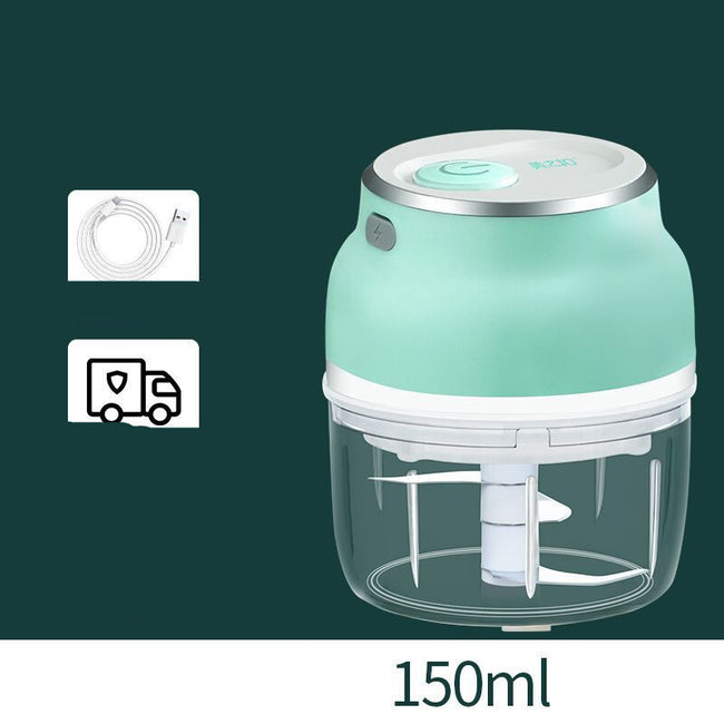 Portable Electric Mini Garlic Cutter Masher Vegetable Fruit Meat Food Chopper Grinder Main Image
