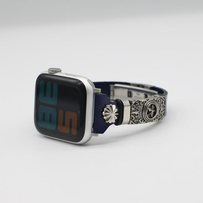 Watch Wrist Band Retro DIY Embossed Watch Band Hover Image