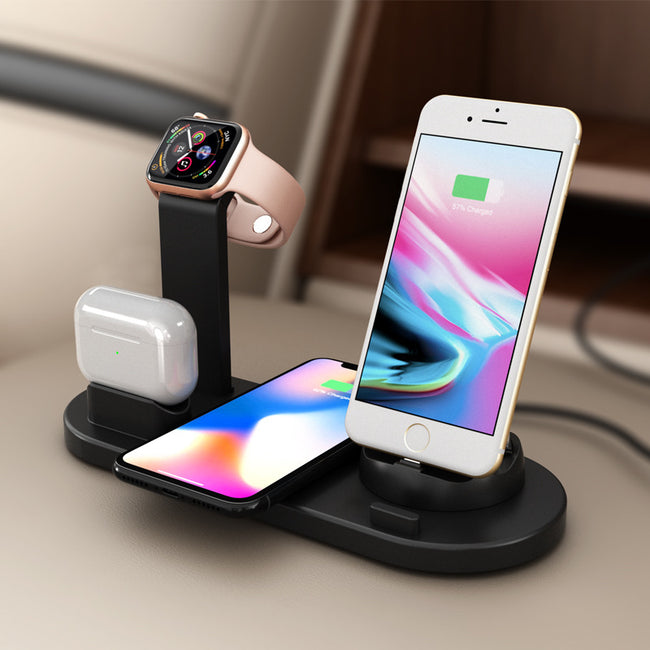 Three-In-one Wireless Charger Watch Headset Wireless Charger Bracket Hover Image