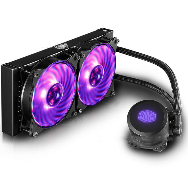 Cooler Bingshen 240Rgb Cpu Water Cooling Dual Chamber Water Pump Micro-Channel Design Balanced Fan Hover Image