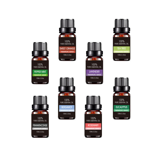Organic Essential Oils Set Top Sale  Natural Therapeutic Grade Aromatherapy Oil Gift Kit For Diffuser Hover Image
