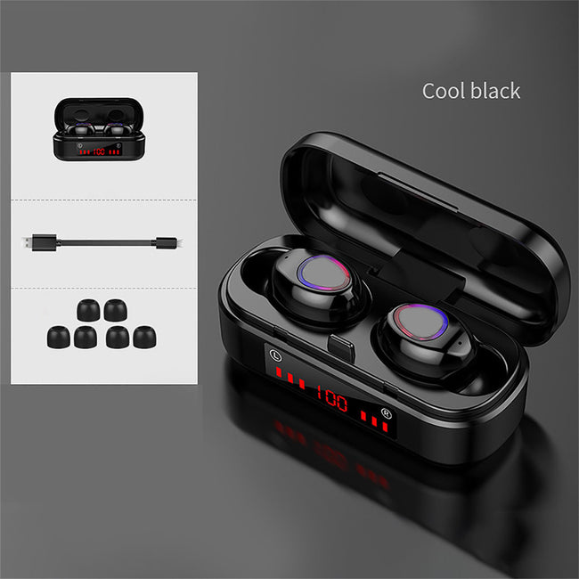 Wireless Bluetooth Touch Headset Mini Binaural Cross Border Tws Battery Display 5.0 Main Image