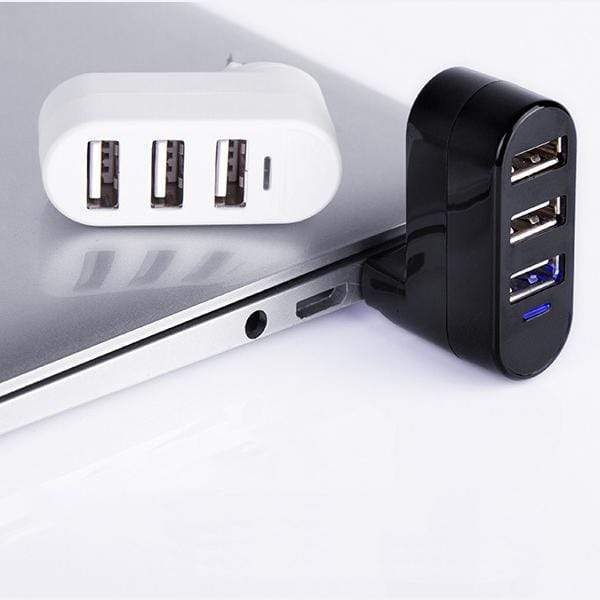 USB splitter usb hub splitter multi-interface spin color 2.0 high speed expansion hub HUB Hover Image