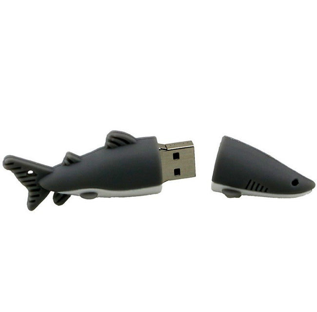 Cartoon Shark USB Flash Drive Creative Simulation Animation USB Flash Drive 8g16g Marine Animals Main Image