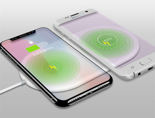 Mobile Phone Dual-charge Wireless Charger Supports Fast Charging Of Two Mobile Phones  Wireless Charger Main Image