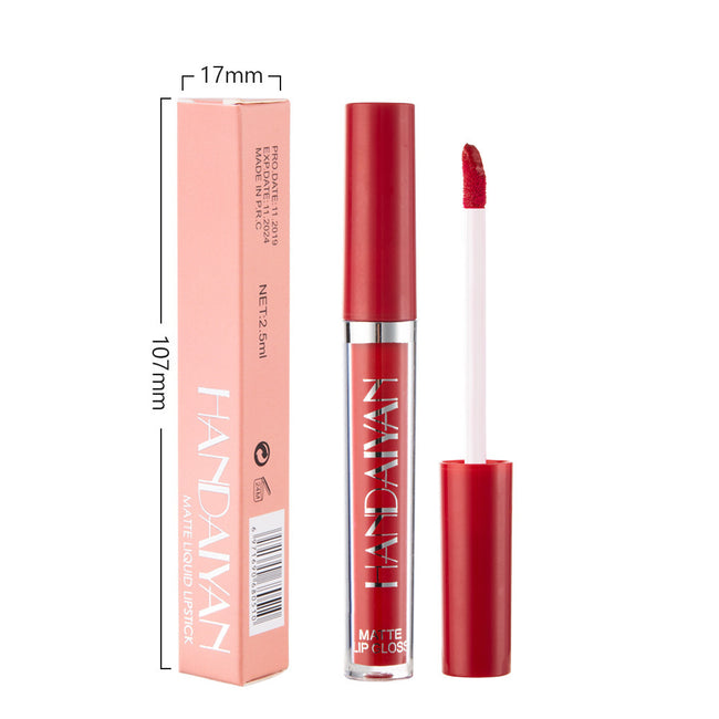 Matte Non-stick Cup Lip Gloss, Non-fading Matte Liquid Lipstick Main Image