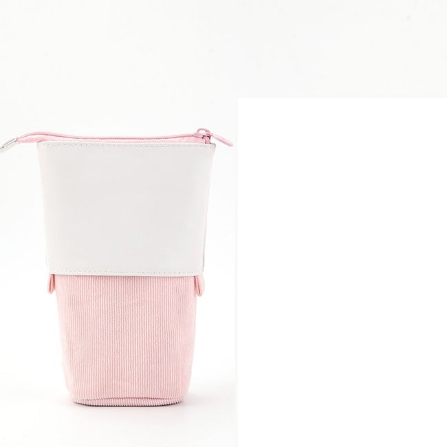 Multifunctional Creative Corduroy Retractable Pencil Case Main Image